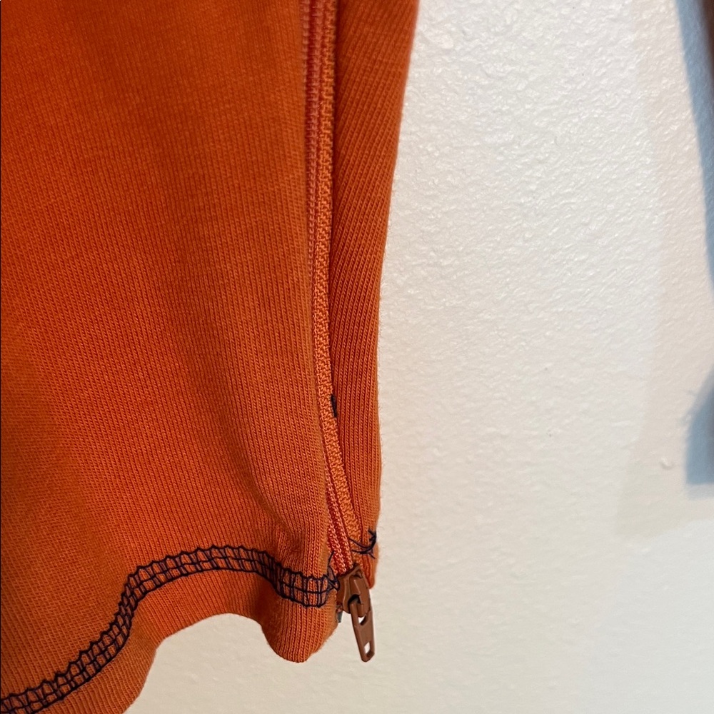 Vintage Giant Hot Dog Kids Romper - Orange and Black HERCULES - Picture 7 of 8